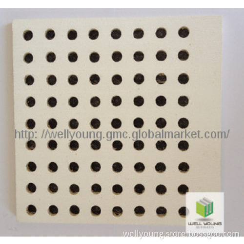 Perforated acoustic mgo board